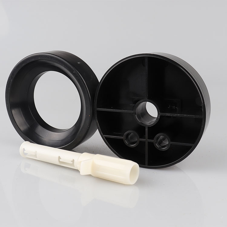 Single-hole positioning ring for throwing sublance oxygen probe